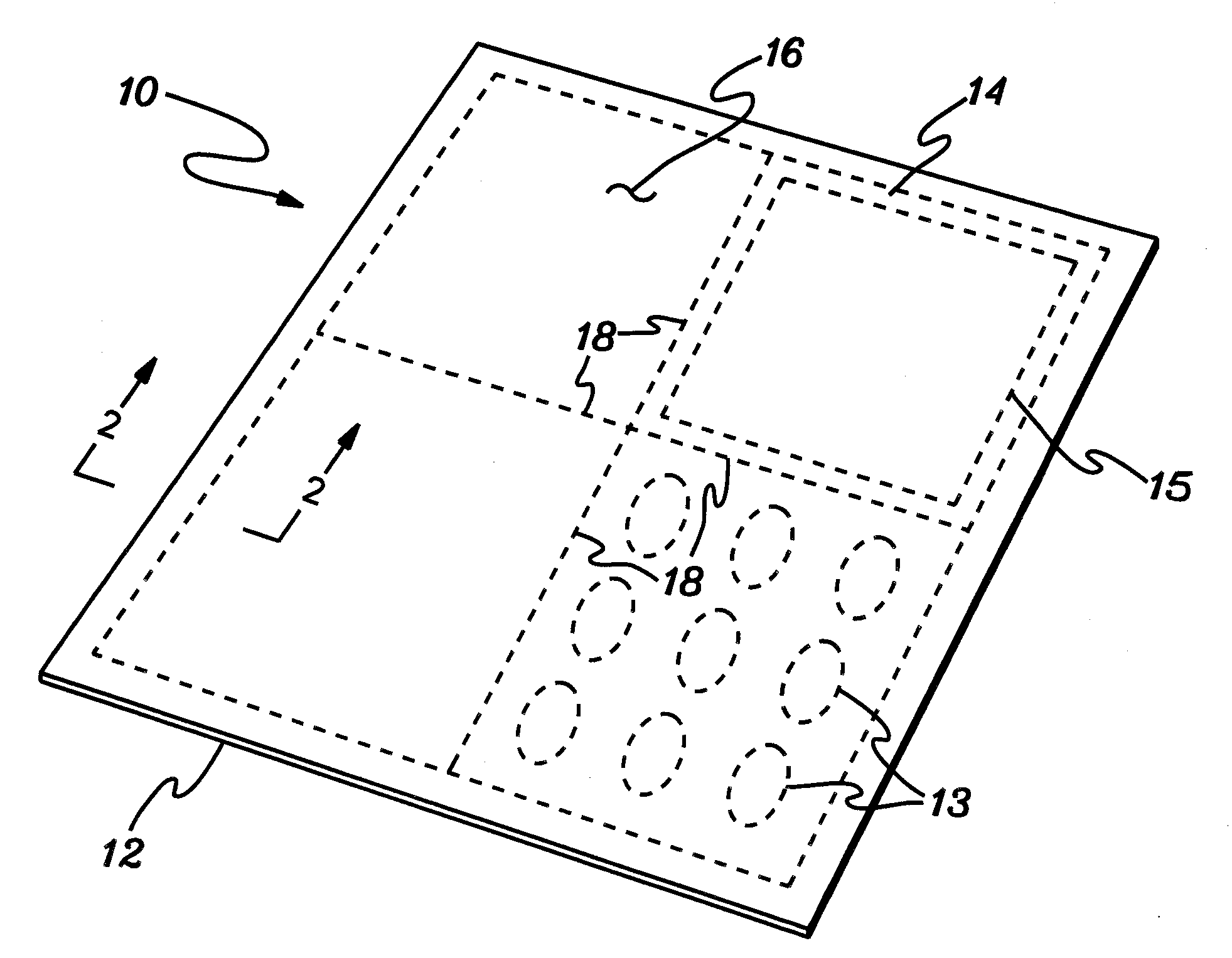 Pet waste collection pad