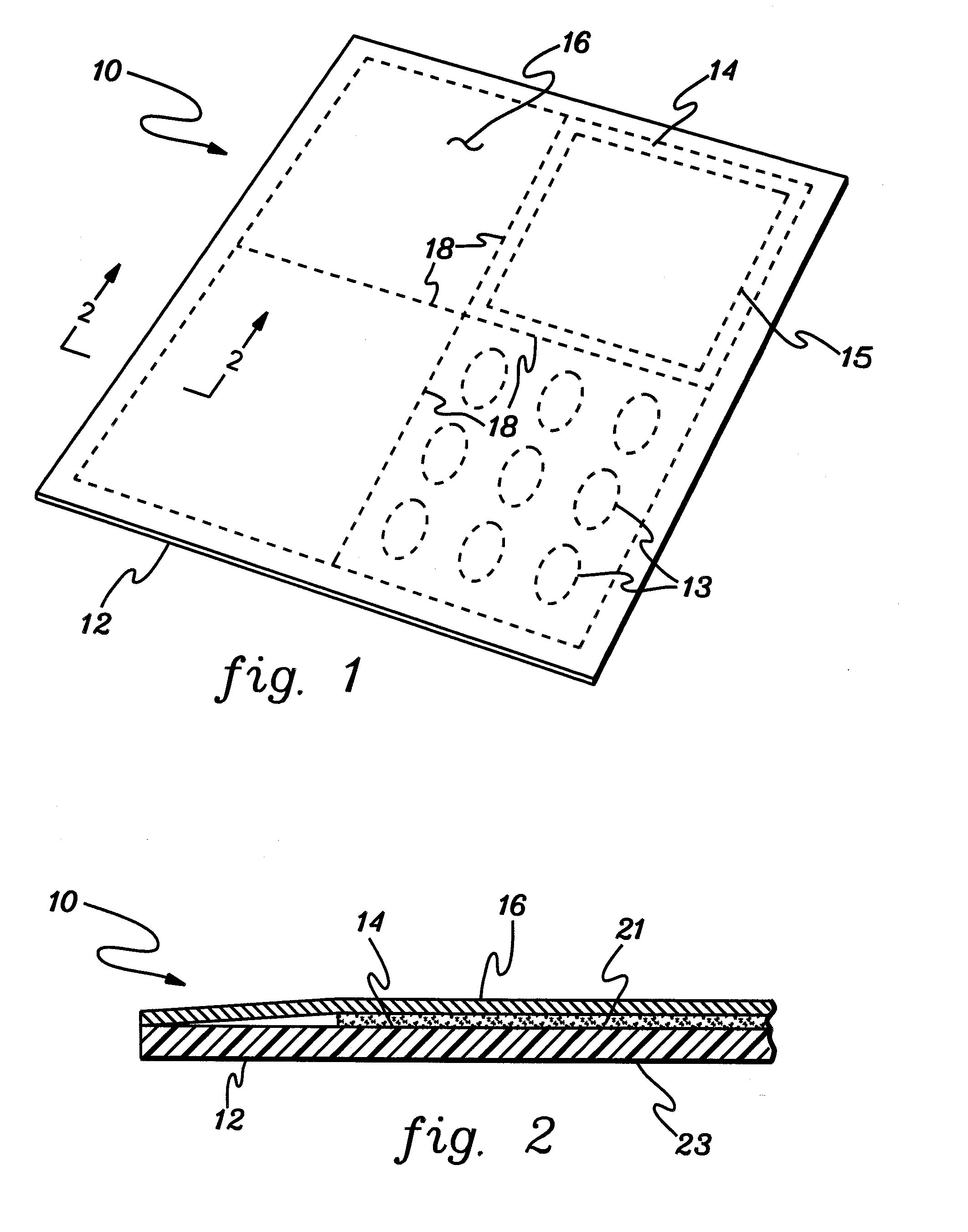 Pet waste collection pad