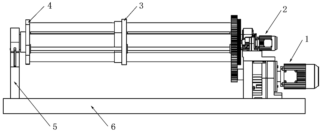 Deep-hole boring machine for machining roller shell of roller of cast rolling machine