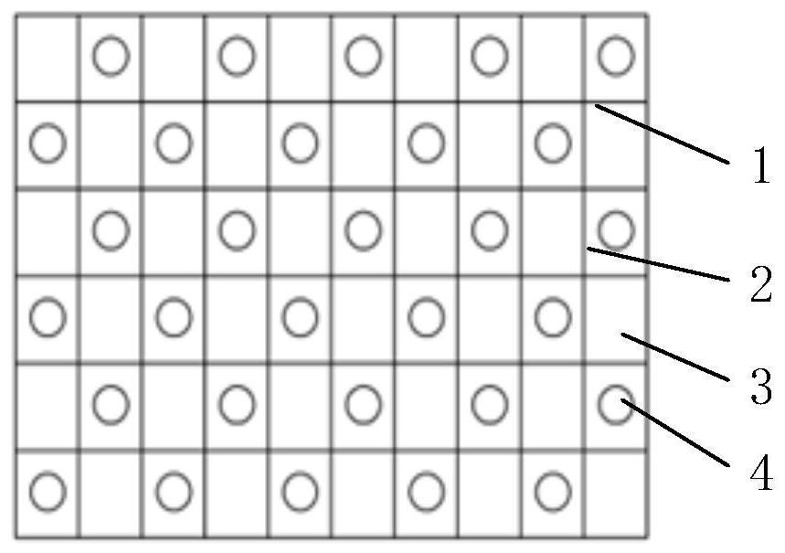 An internal member and a fluidized bed reactor comprising the internal member