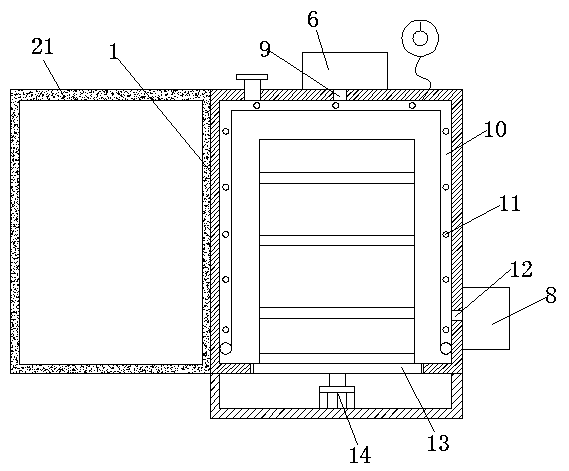 Automatic efficient electrical medicine moistening machine