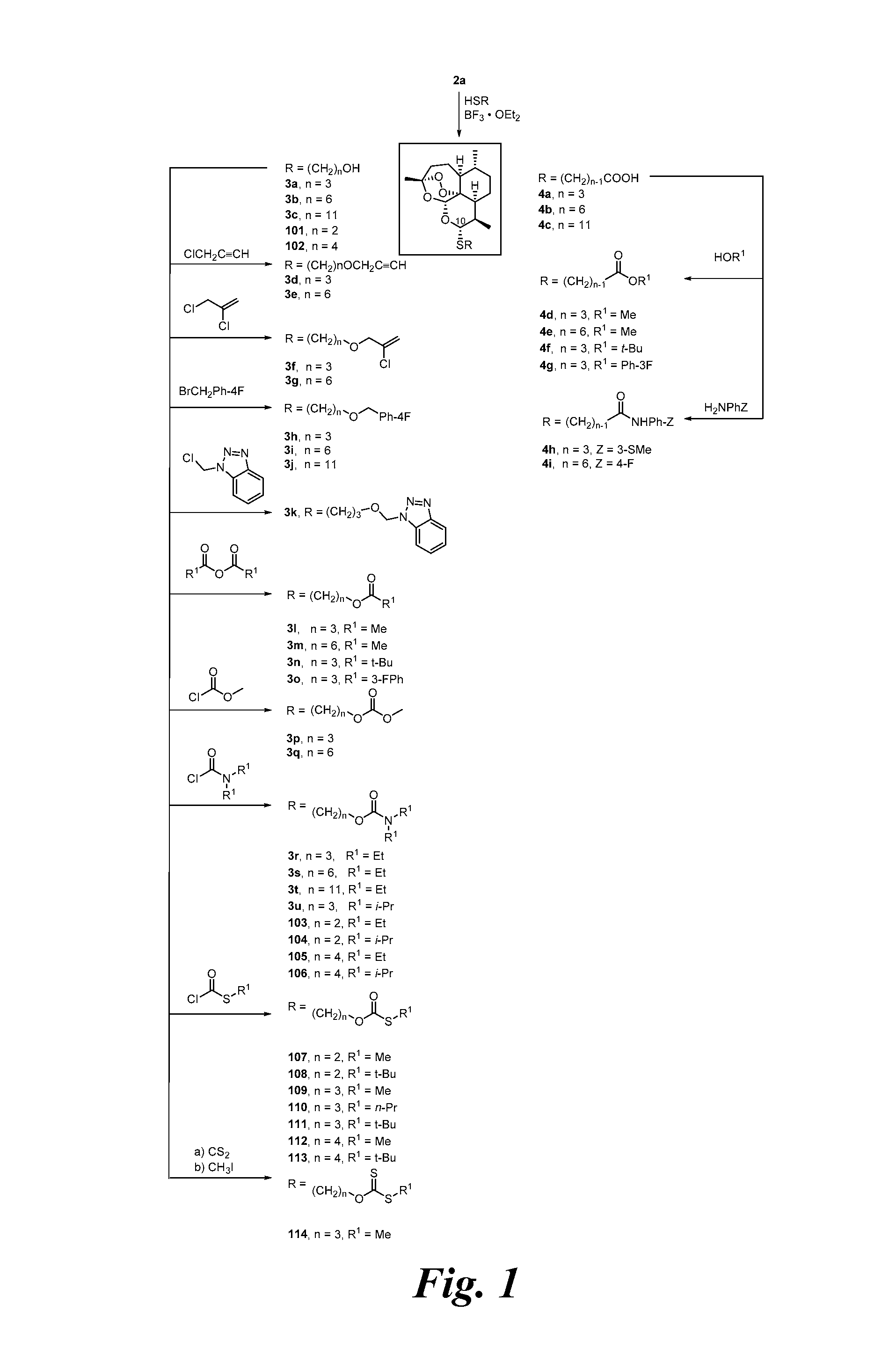 Trioxane thioacetal monomers and dimers and methods of use thereof