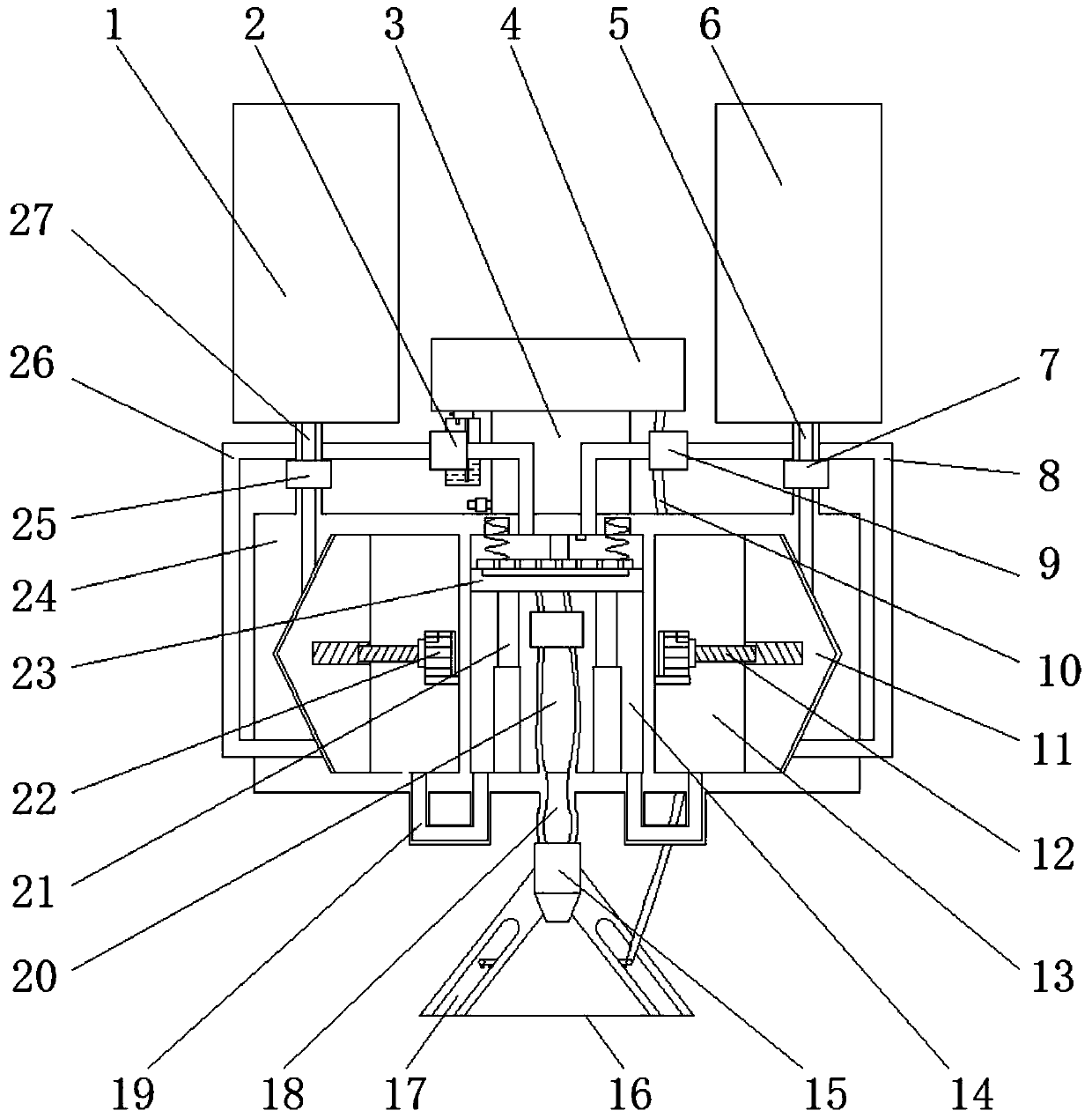 Anaesthetic device for drug supply