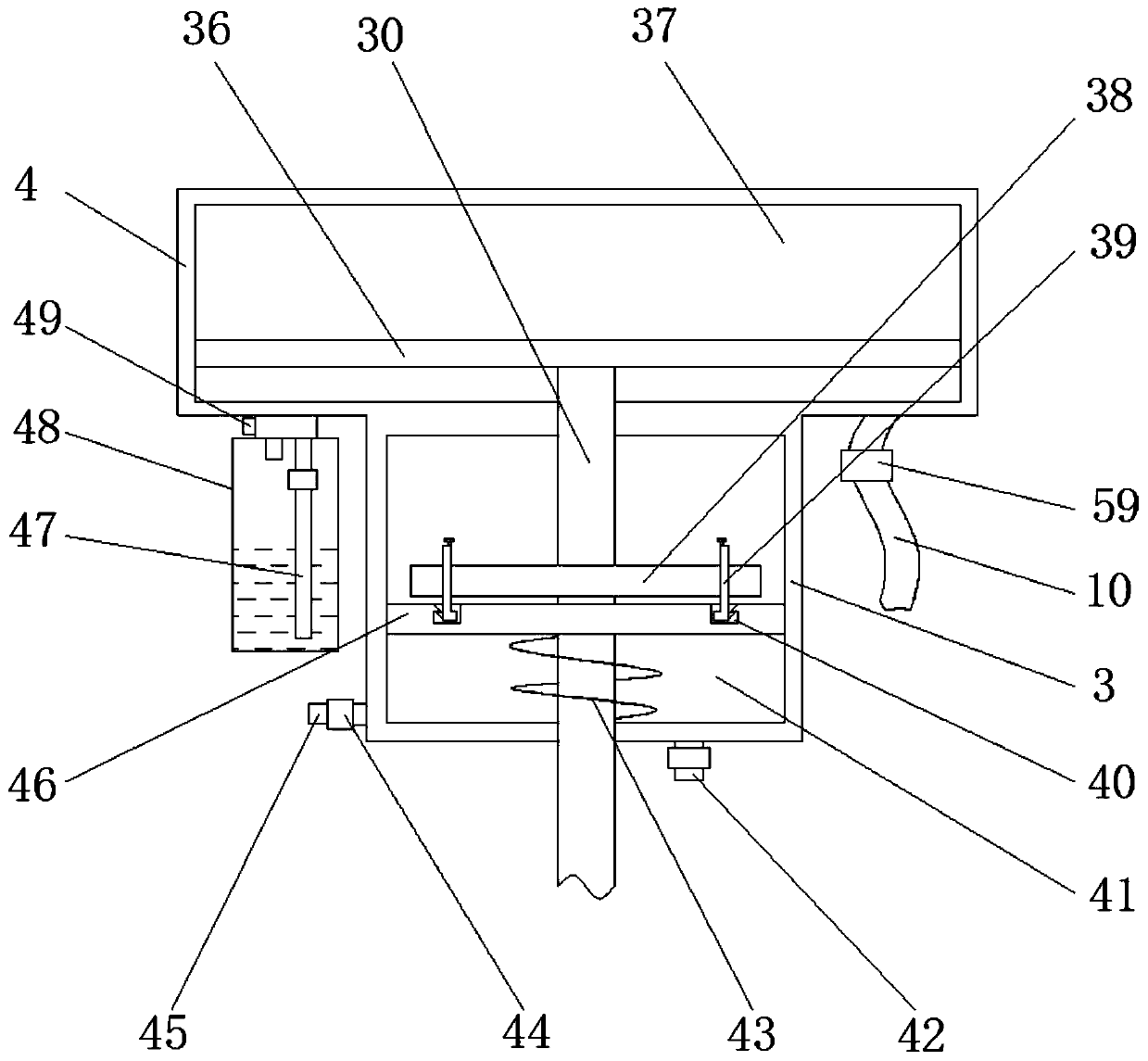 Anaesthetic device for drug supply