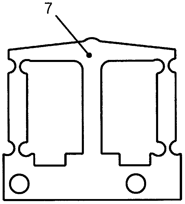 Umbrella-shaped piezoelectric driving device