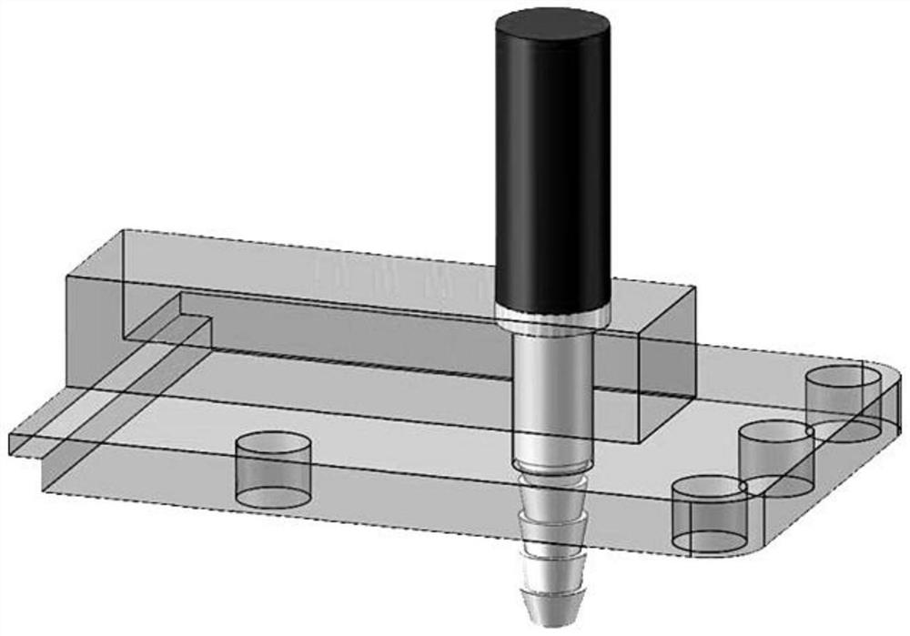 Porous monocolumn fuel supply structure for supersonic vehicle ramjet