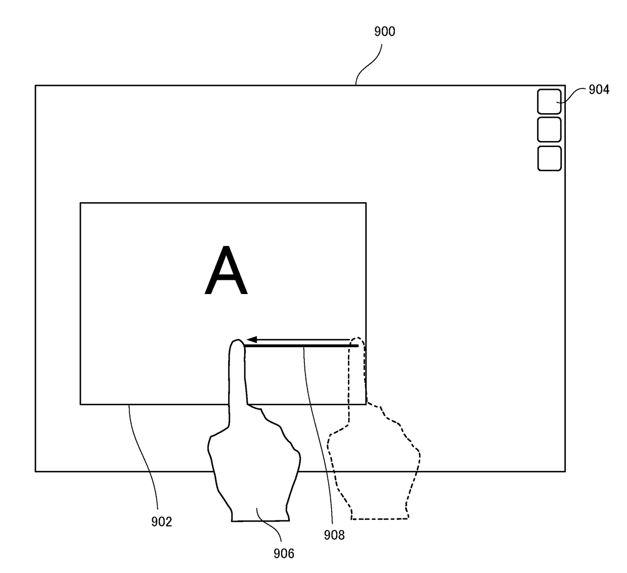 Image display apparatus allowing operation of image screen and operation method thereof