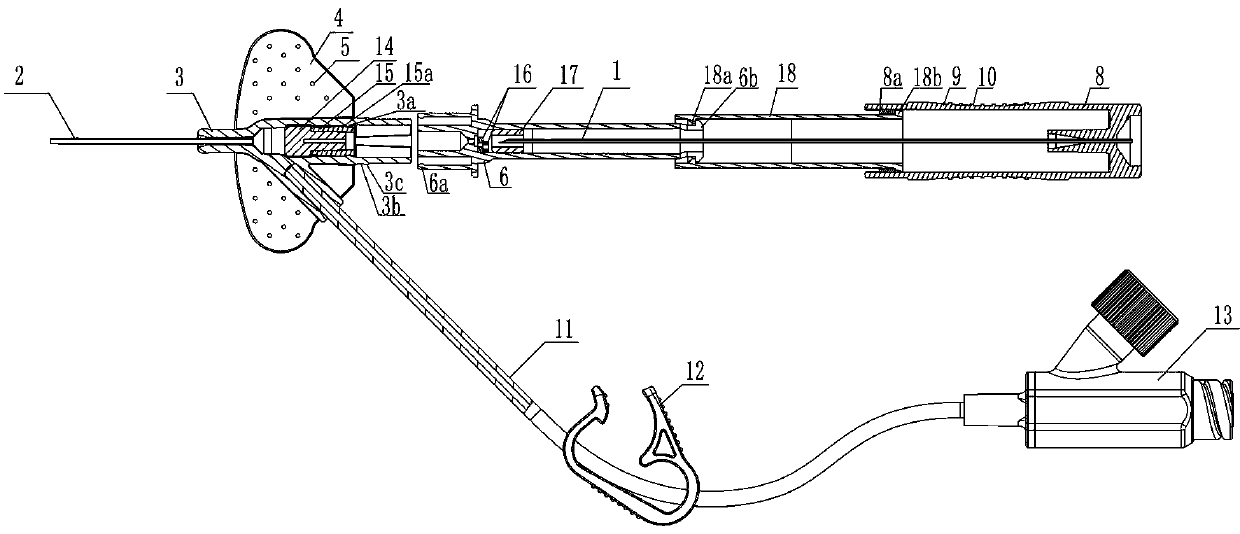 Anti-spill plug for indwelling needle and indwelling needle using anti-spill plug