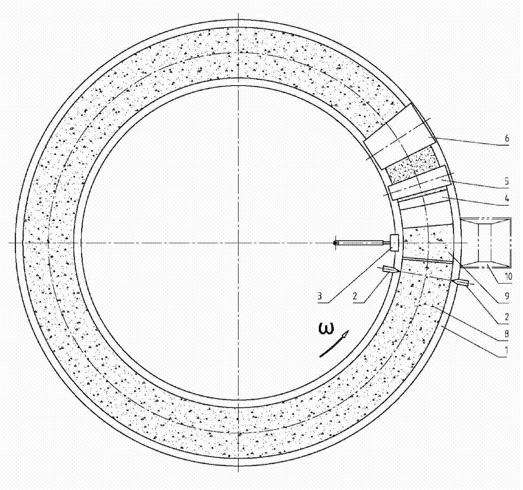 Rotary sintering machine system