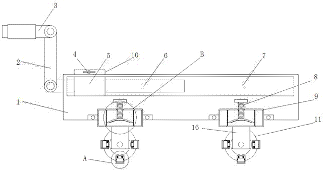 Movable transformer base