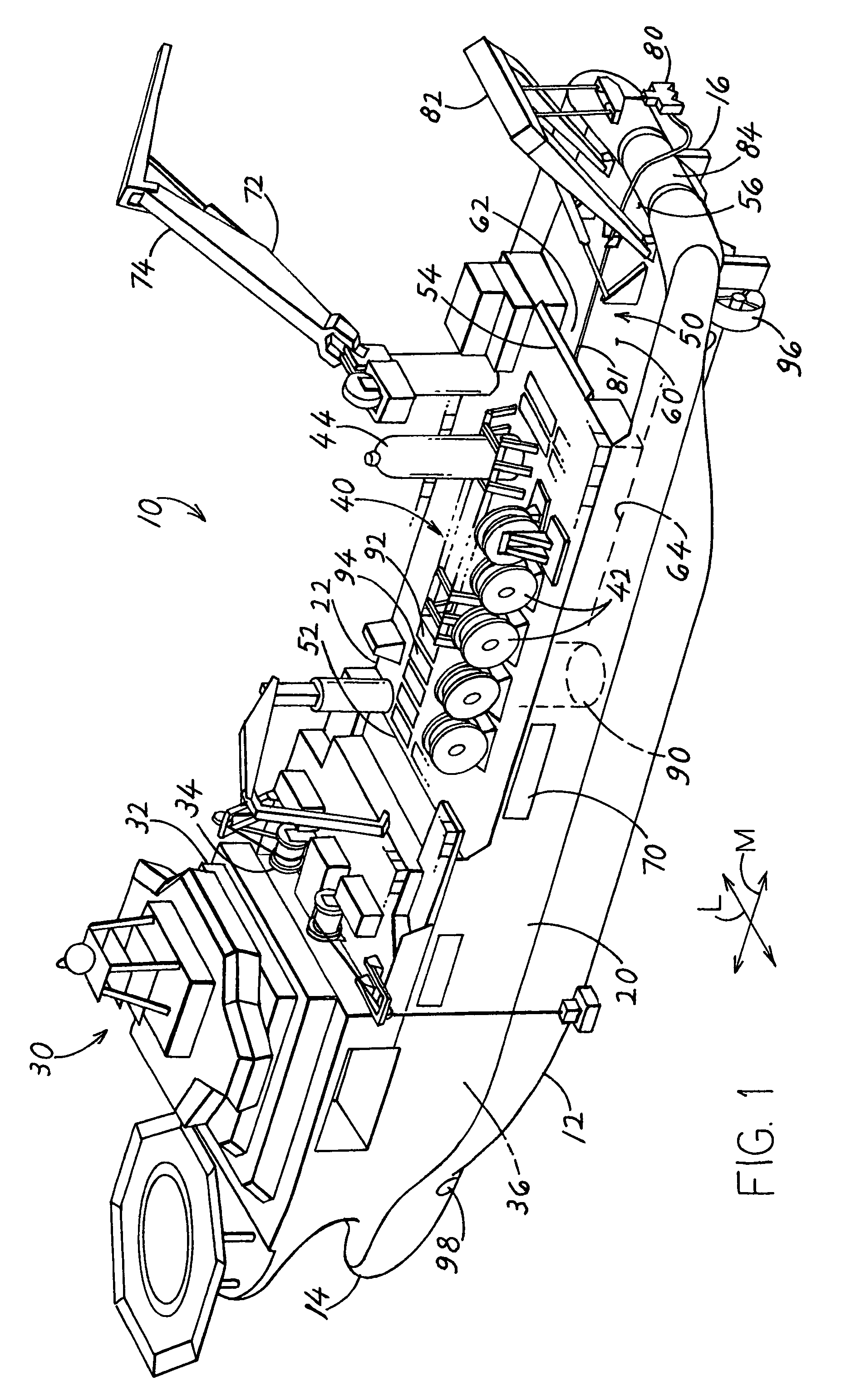 Deep water installation vessel