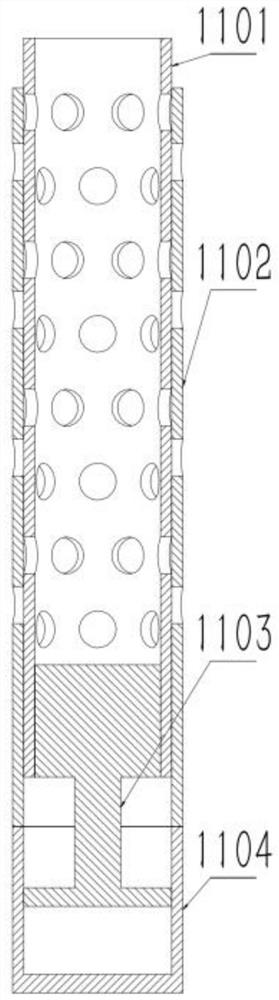 Efficient muddy silt type natural gas hydrate mining system and mining method thereof