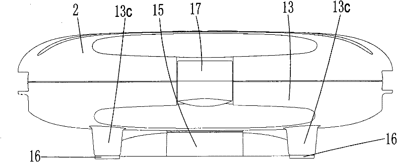 Splitting electrothermal waffle machine