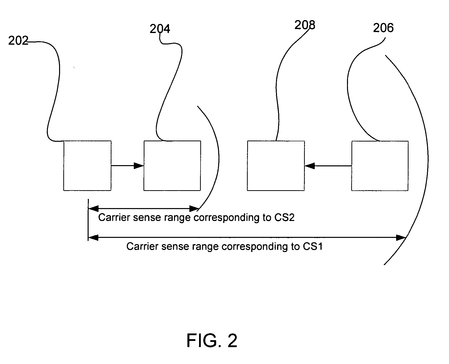 System for spatial backoff contention resolution for wireless networks