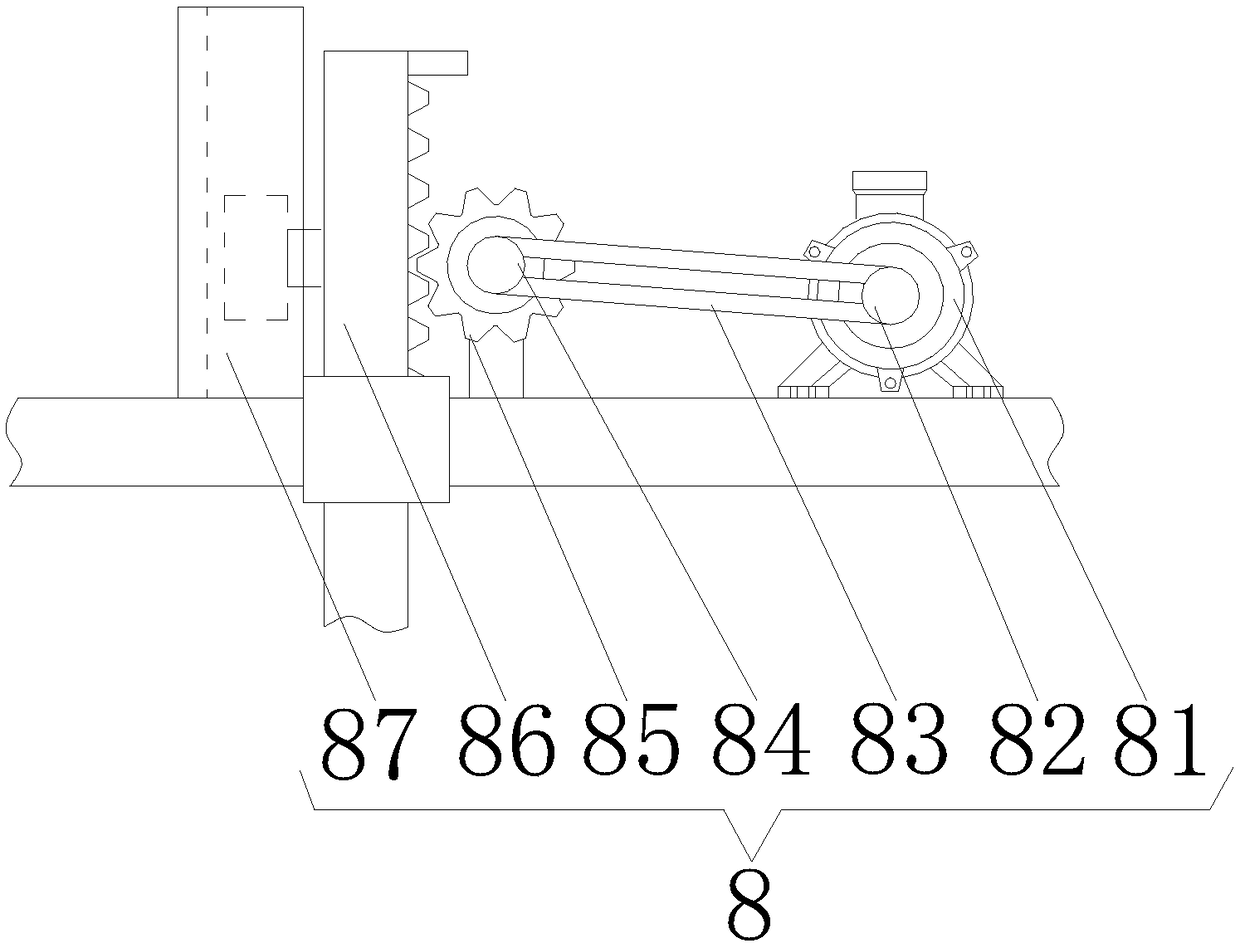 Medical instrument cleaning device