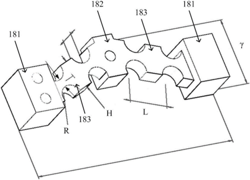 Inner arc surface processing device