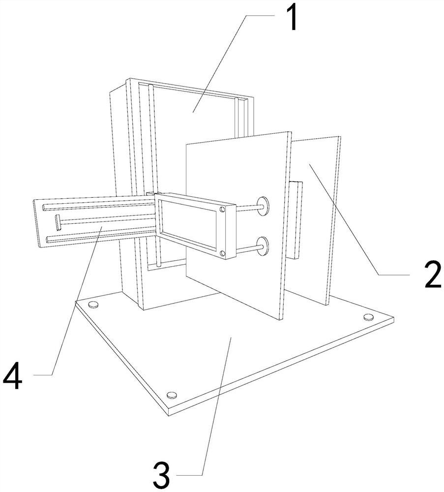 Carton clamping device controlled by servo system