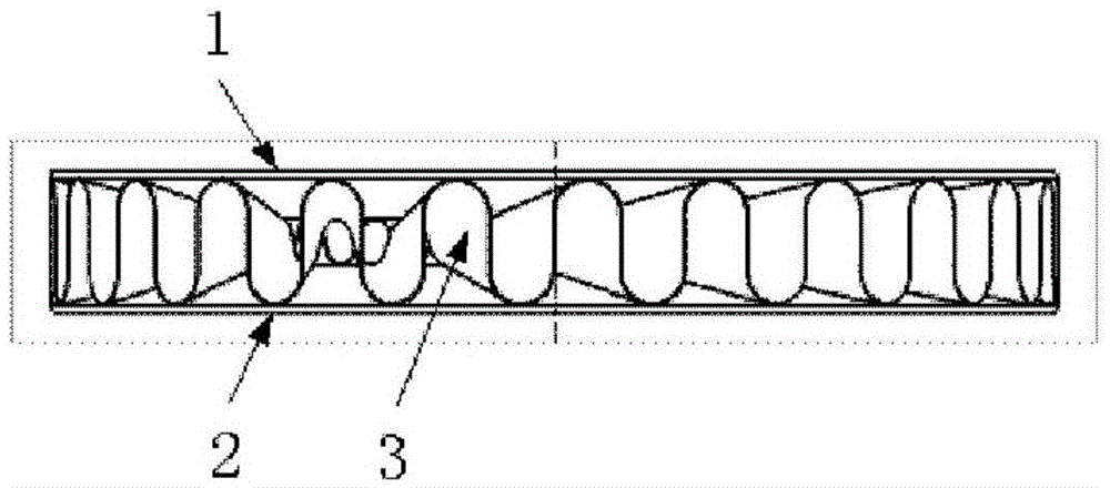 Fold-shaped pressure expander