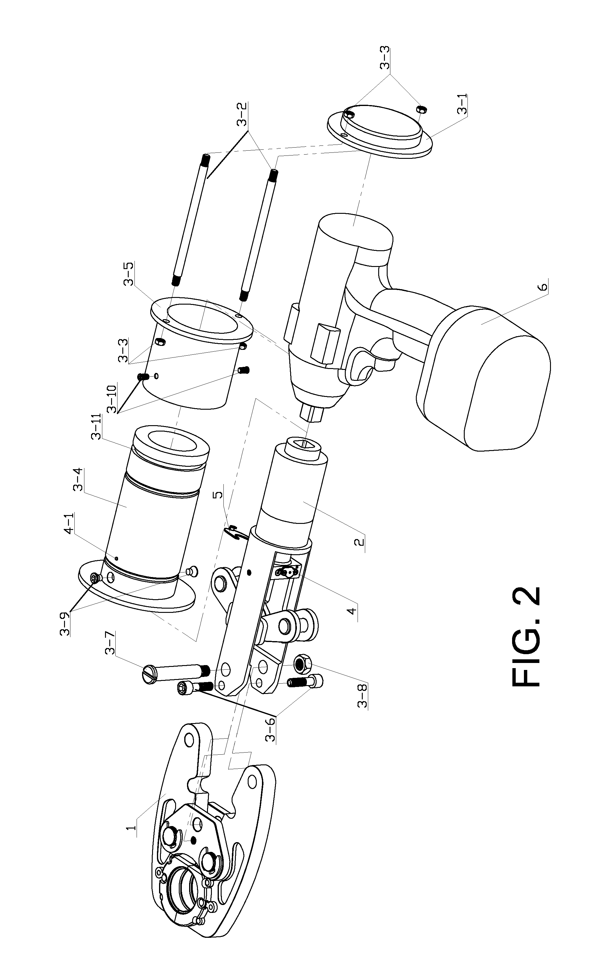 Crimping/cutting working head for impact wrench