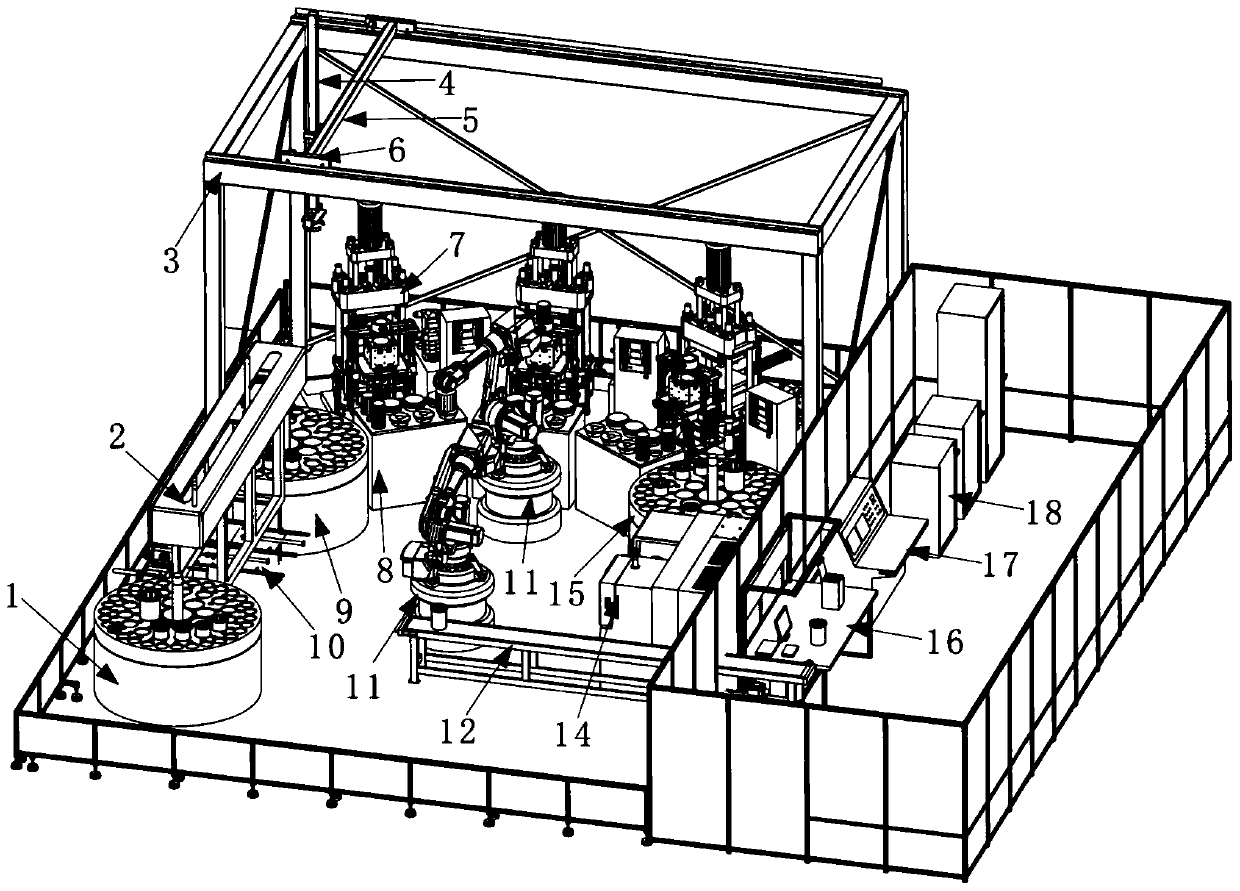 A high-efficiency and high-quality intelligent manufacturing equipment and system for high-performance core basic components