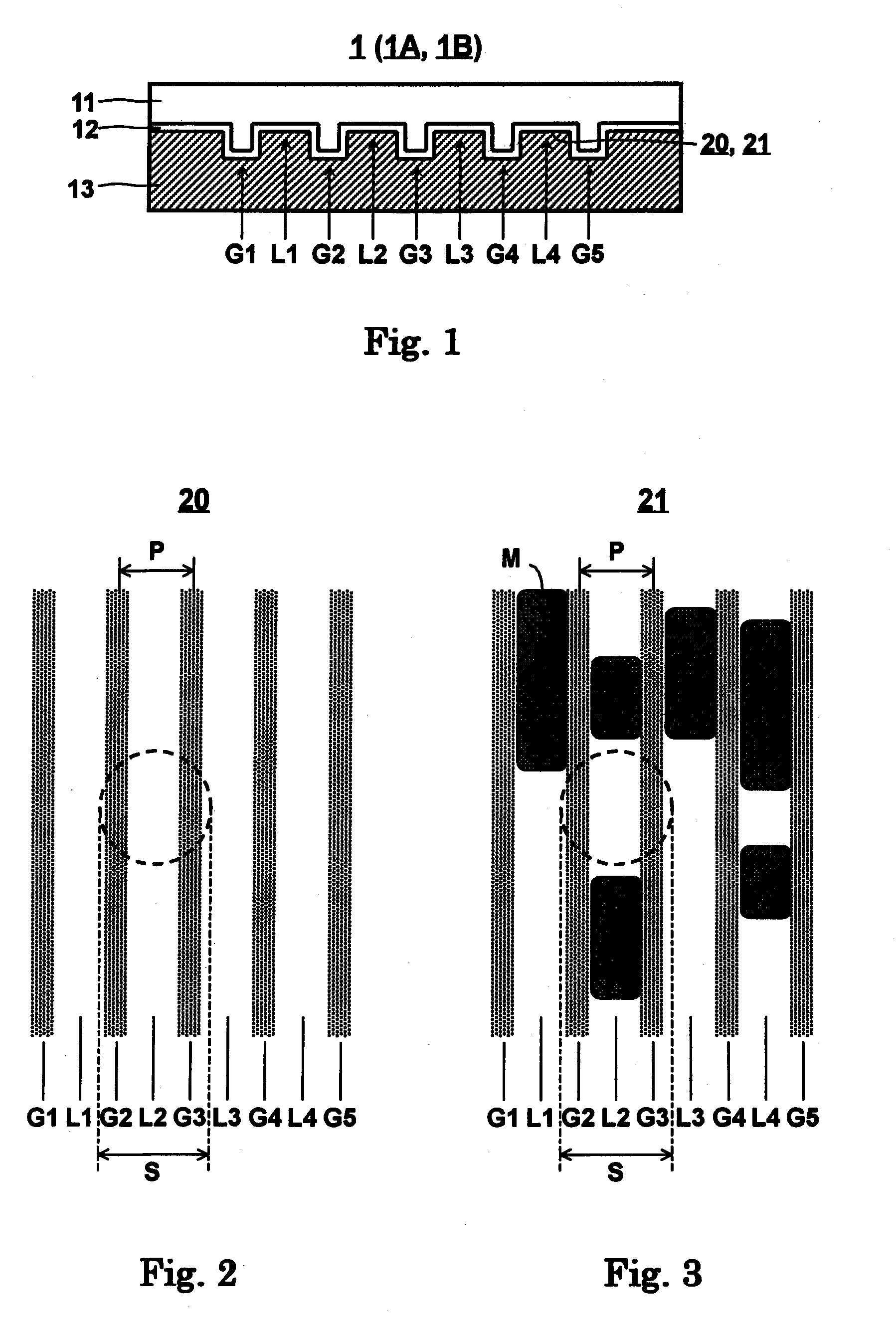 Reproducing system and corresponding information recording medium having wobbled land portions