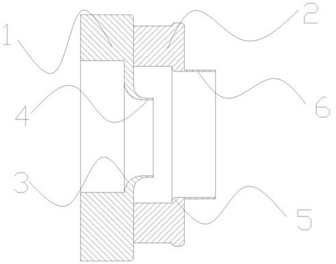 A two-stage radial swirler for a gas turbine combustor