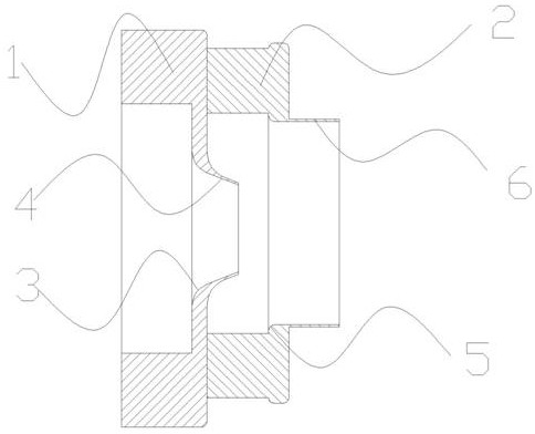 A two-stage radial swirler for a gas turbine combustor