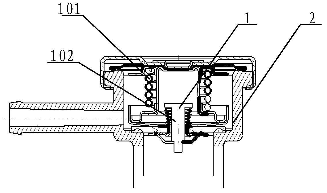 Automotive expansion tank assembly