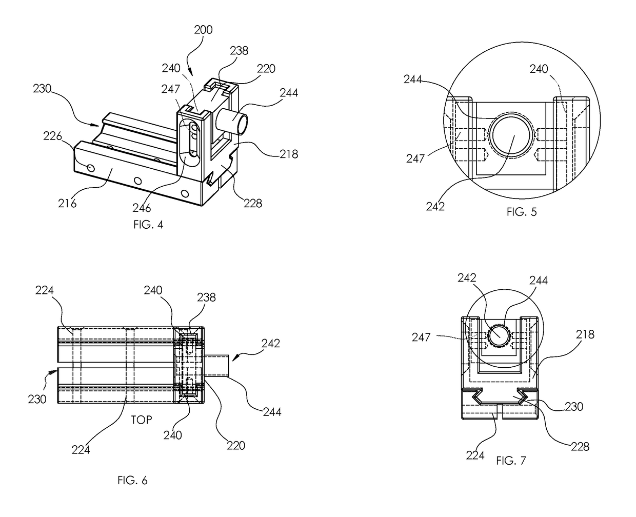 Firearm adapter configured to mount to a firearm frame