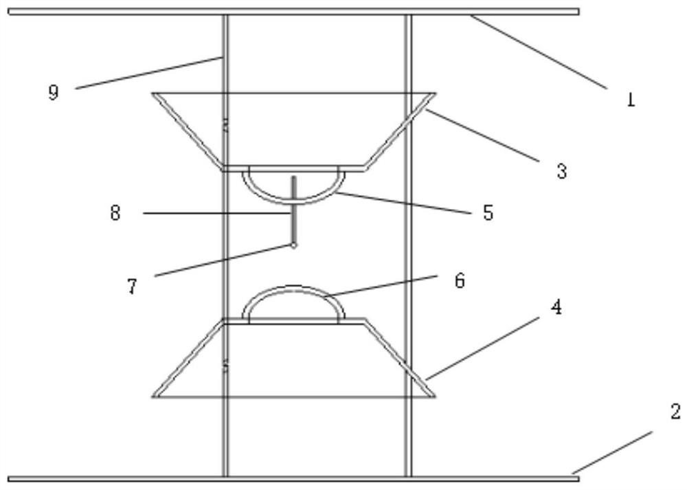 Meteorological air temperature measuring device