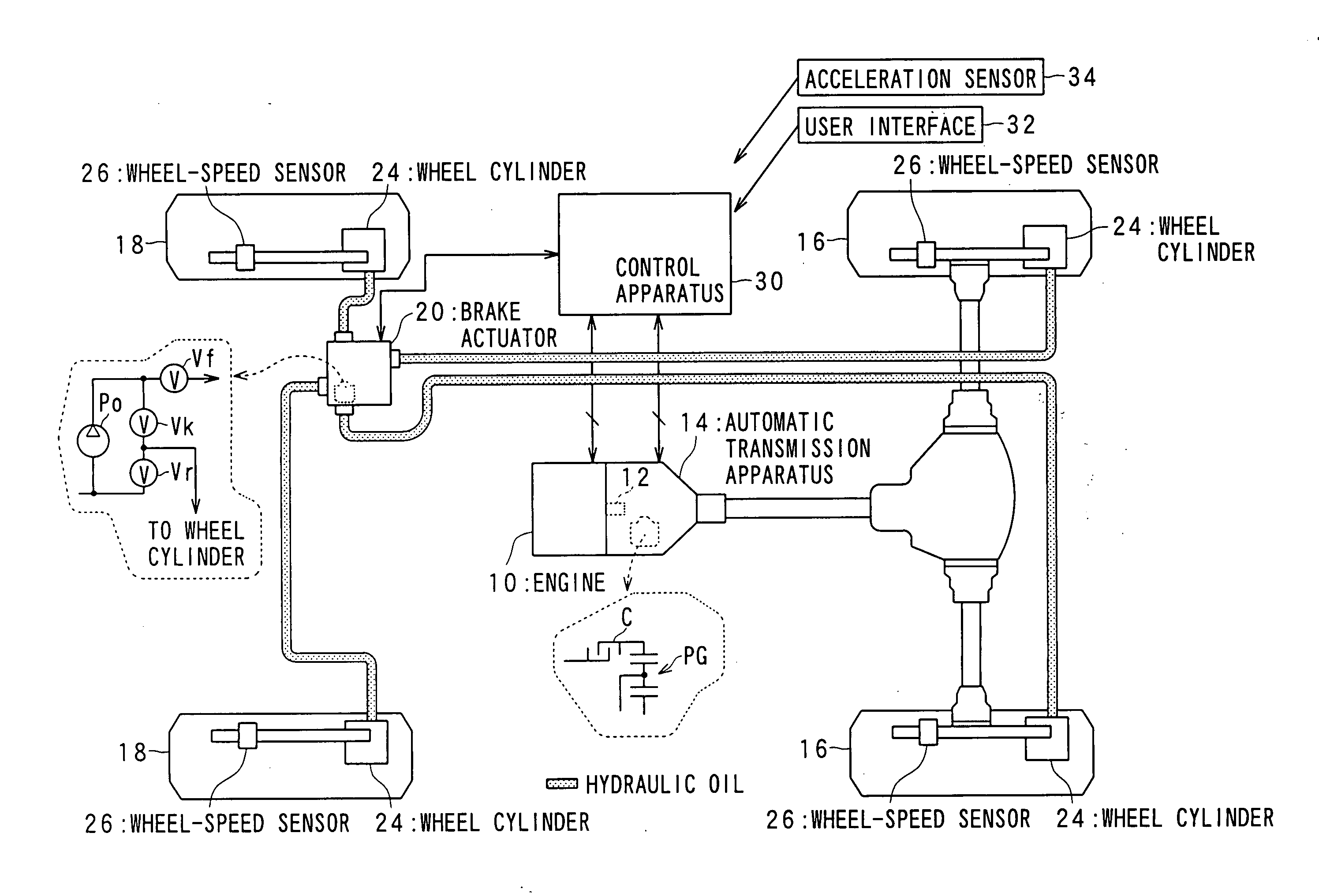 Method and apparatus for controlling acceleration of a vehicle