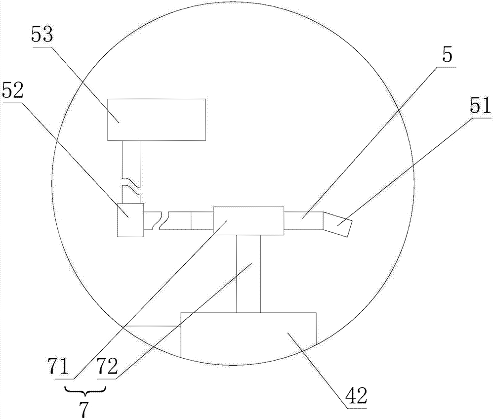 Transformer radiator moving type automatic washing cooling device