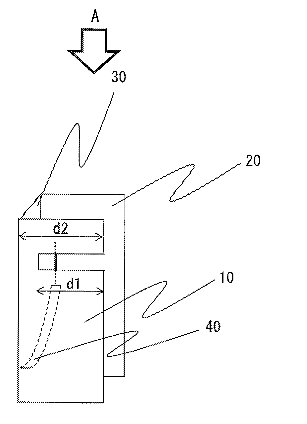 Slot antenna, electronic apparatus, and method for manufacturing slot antenna