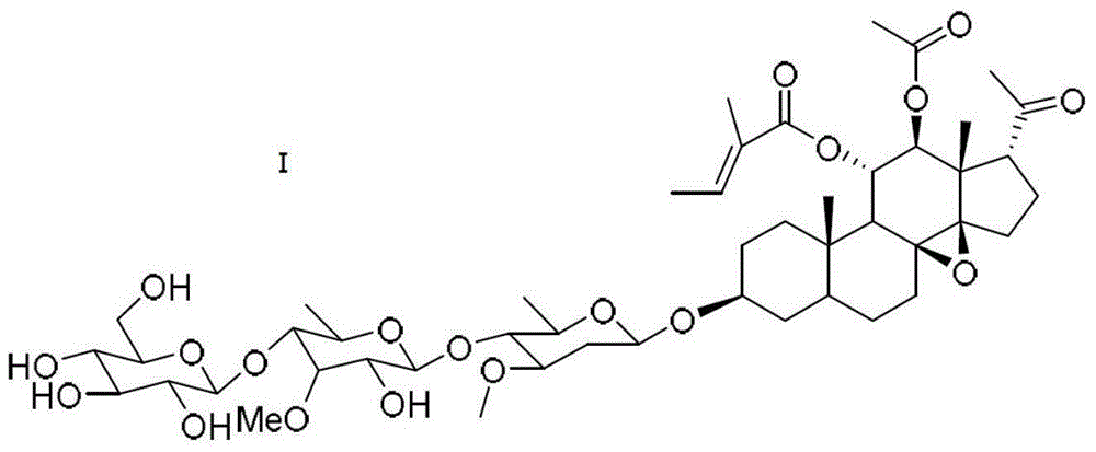 C21 steroid saponin aglycone derivative as well as preparation method and application thereof in preparing anti-tumor drugs