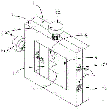 A pet machine crystal array assembly method