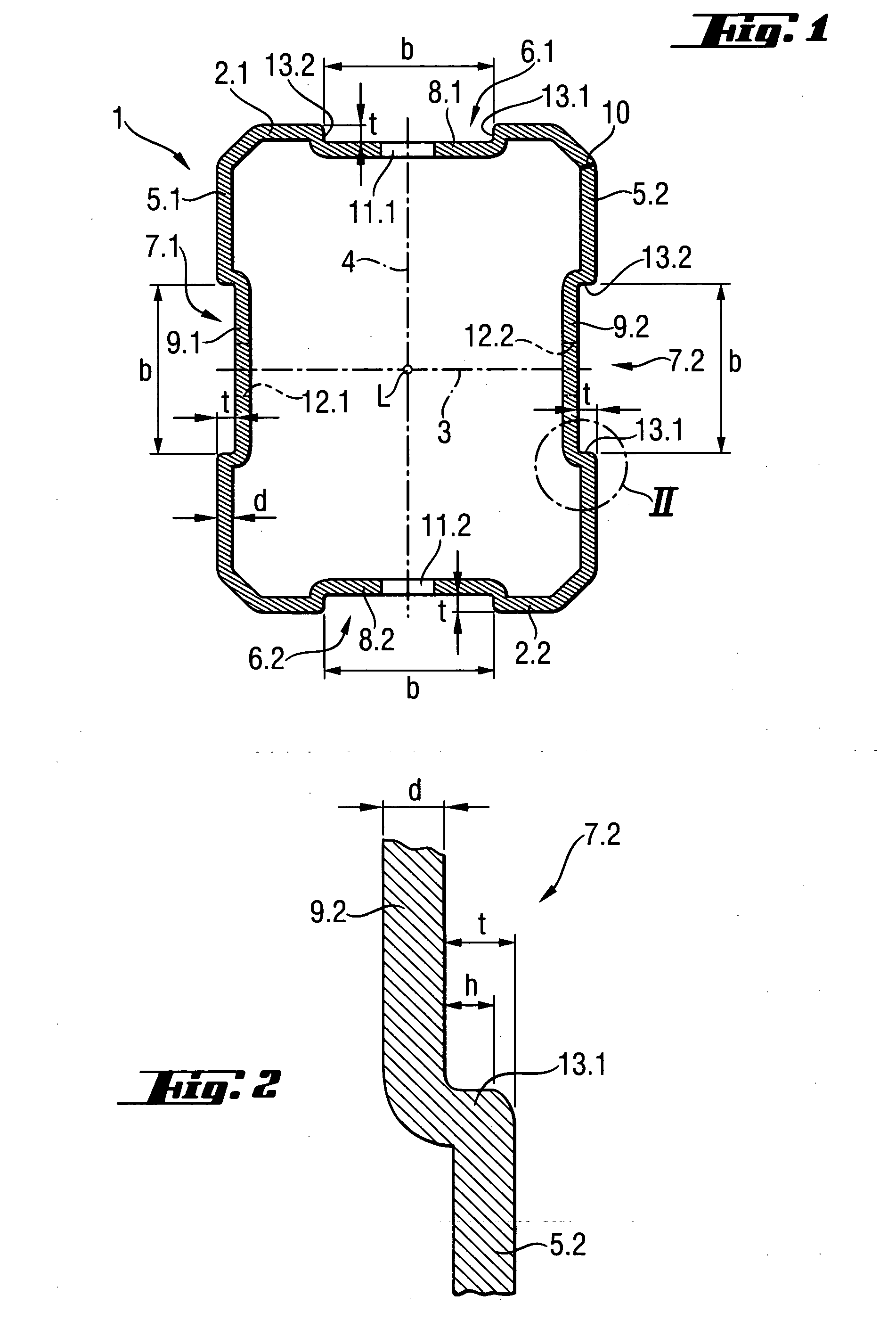 Hollow profile