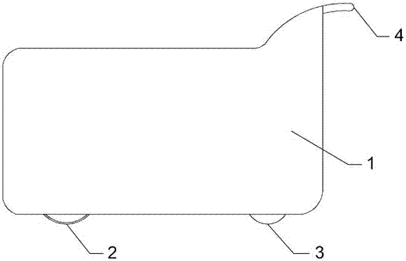 Full-automatic intelligent following luggage car