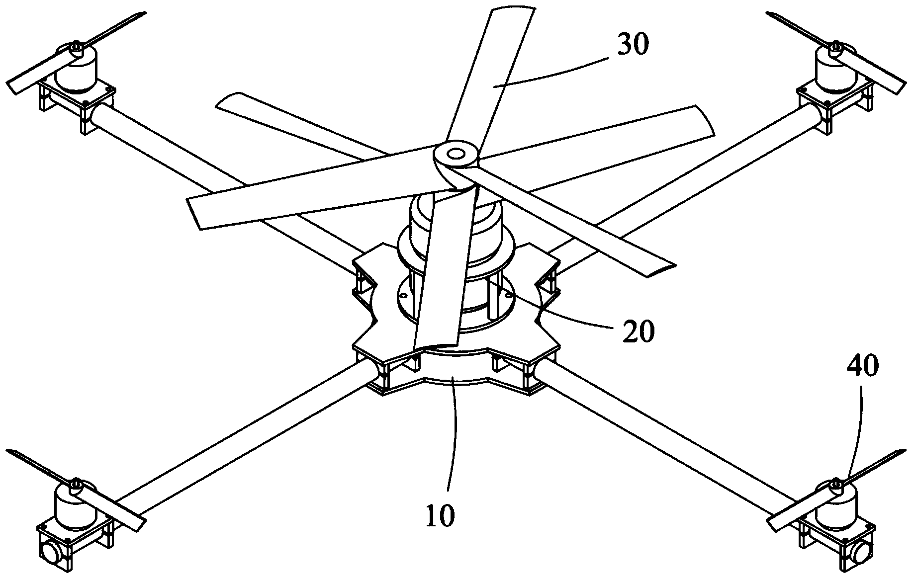 Multi-rotor type aircraft