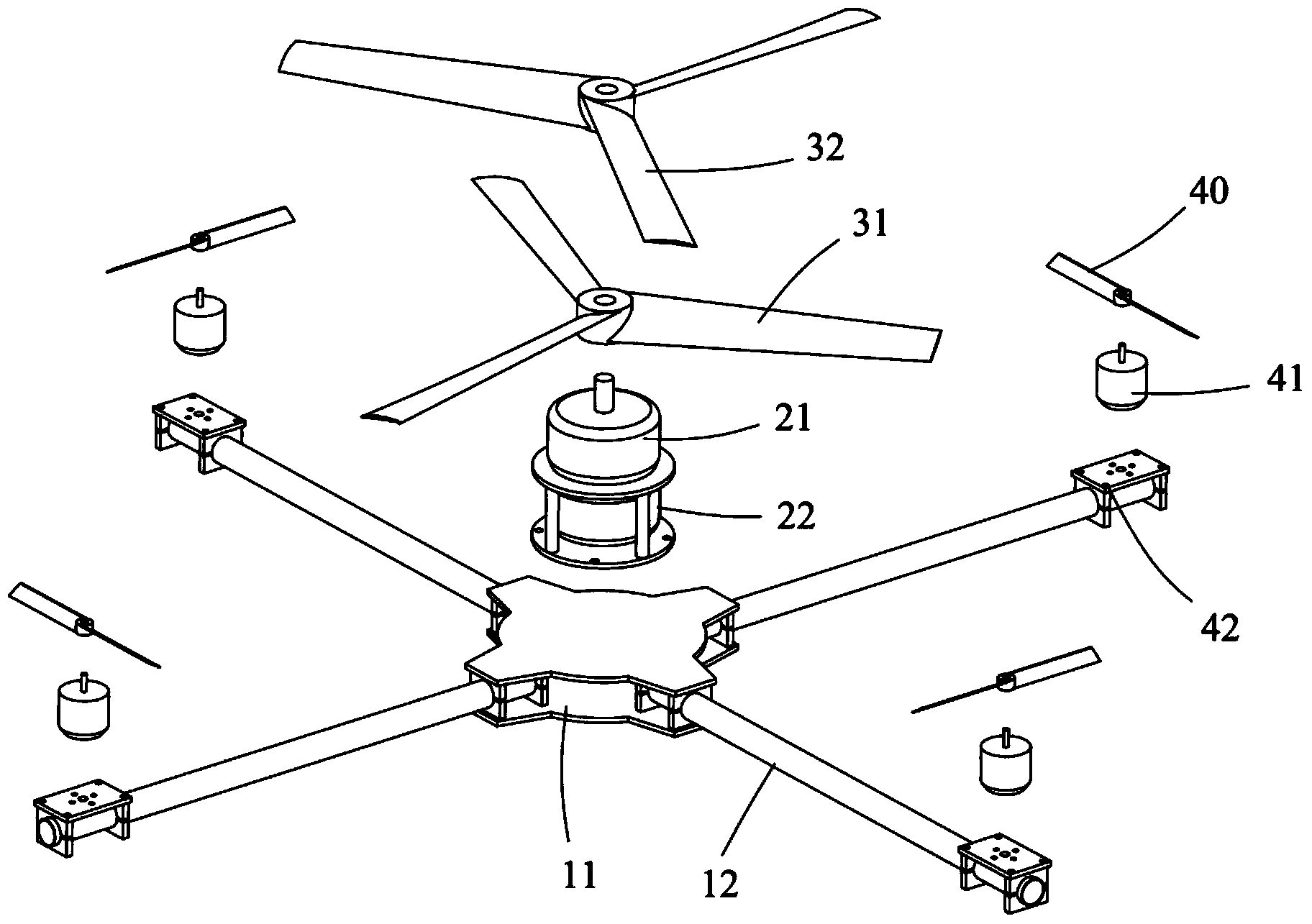 Multi-rotor type aircraft