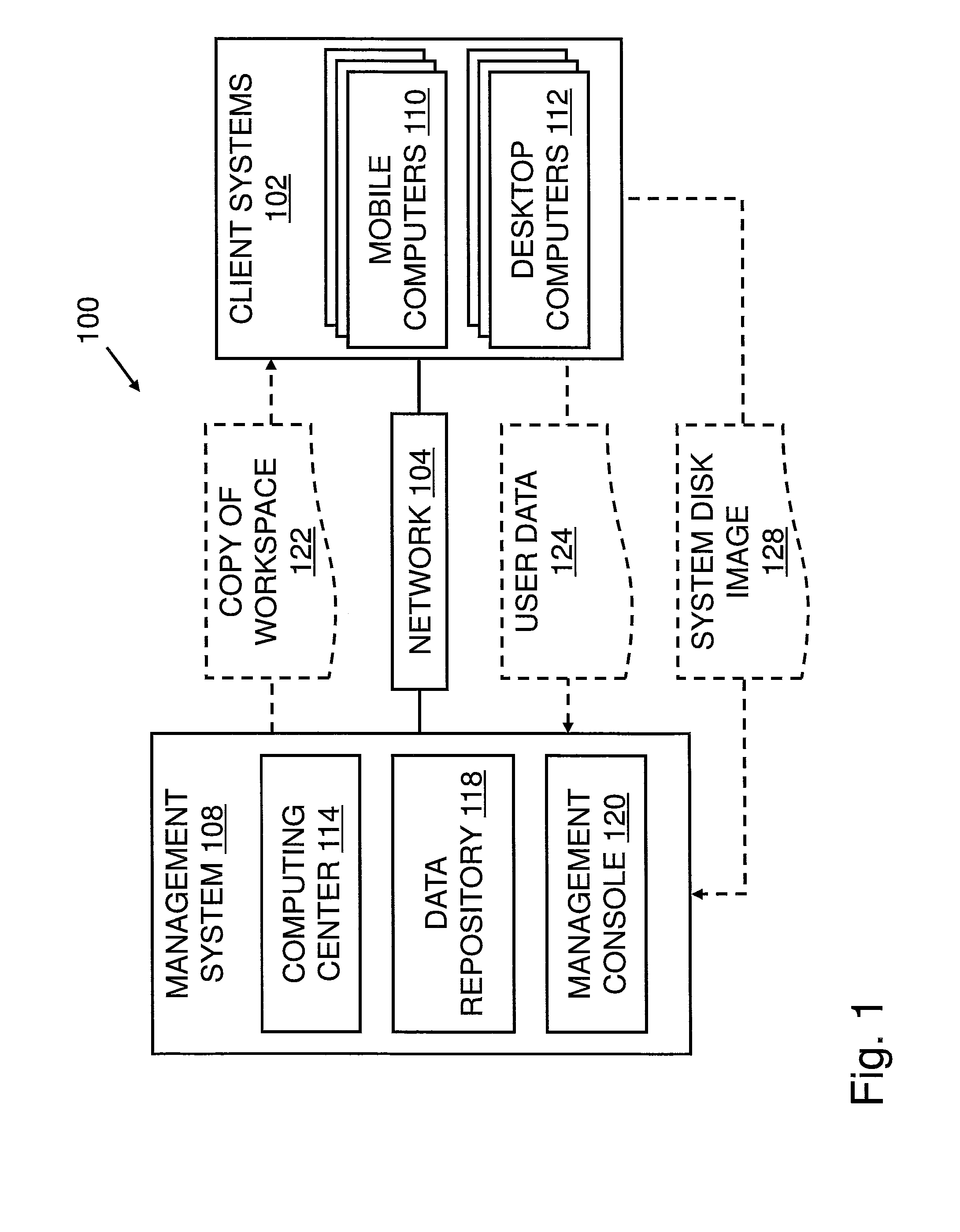 Managing User Data in a Layered Virtual Workspace