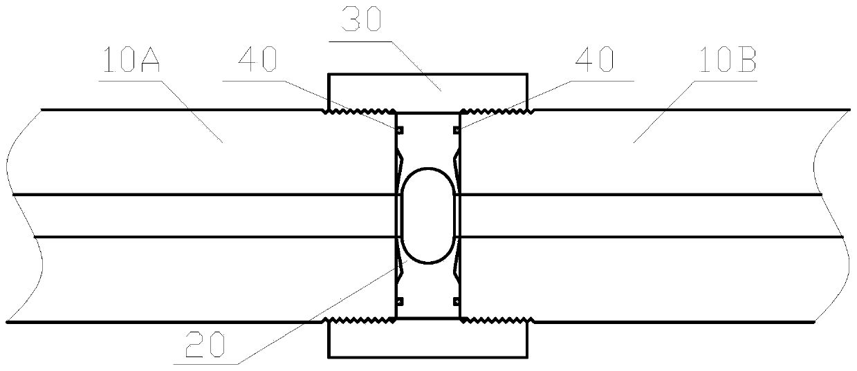 Design and manufacturing method of high-pressure hydrogen contact self-tightening combined seal