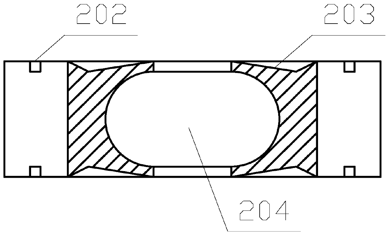 Design and manufacturing method of high-pressure hydrogen contact self-tightening combined seal