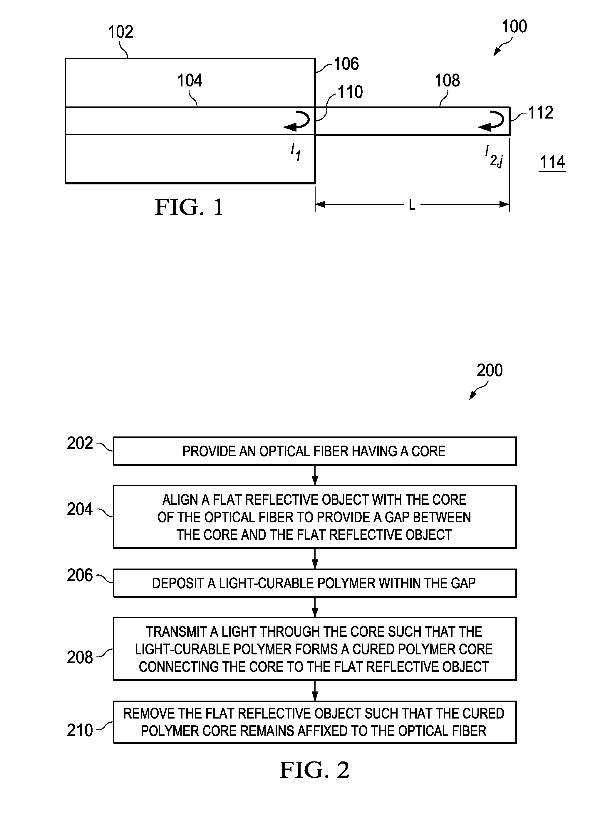 Optical fiber based polymer core sensor