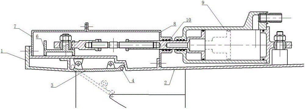 A Mode Switching Valve in Adjustable Mechanism of Variable Cycle Engine