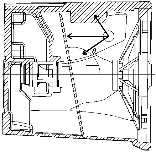 Injection pump with gas-liquid separation device