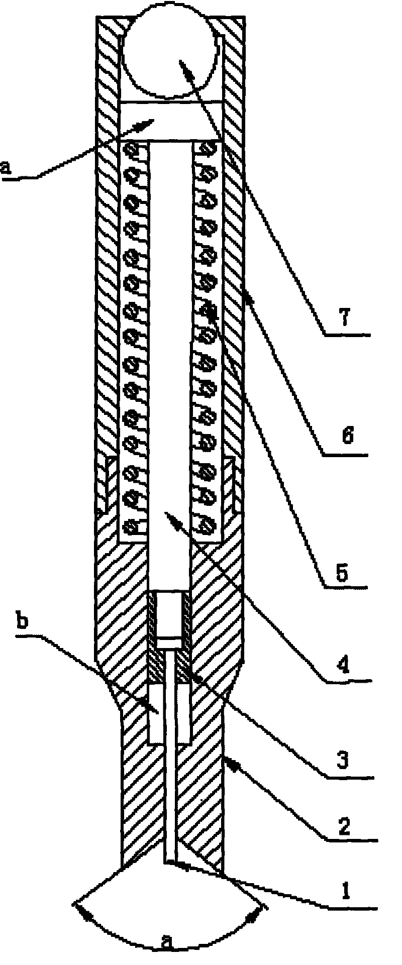 Novel wall tube punching tool