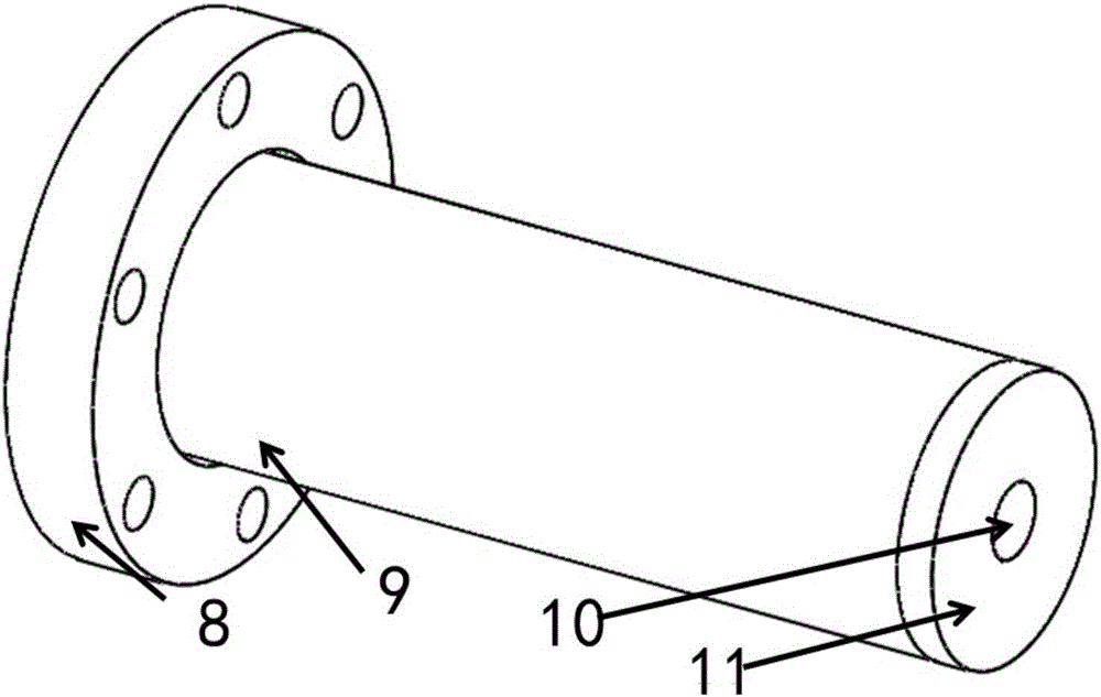 Integrated inert-gas frequency standard device for laser frequency locking