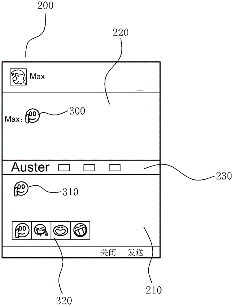 Method and system for triggering icon reply in instant messaging