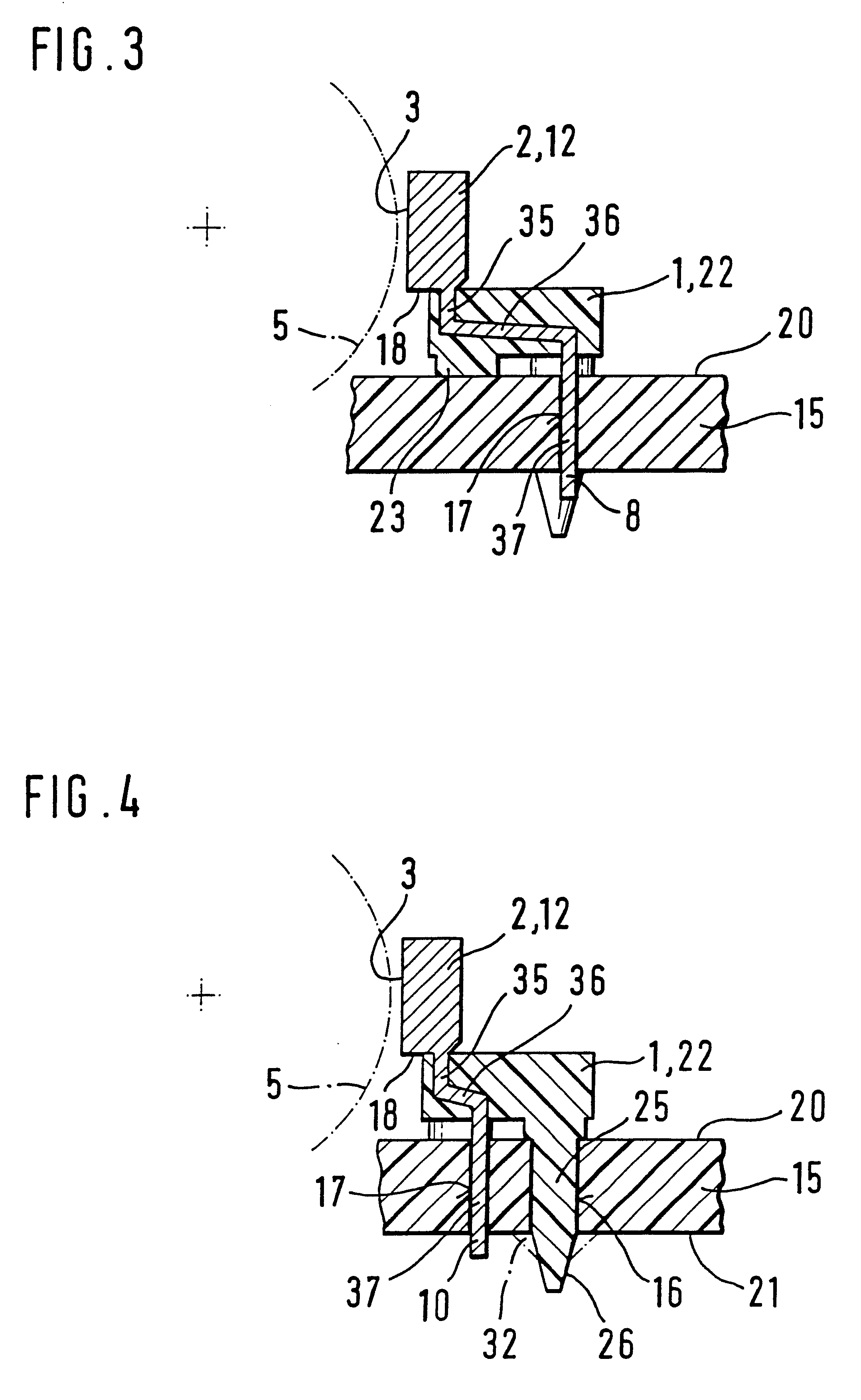 Component holder for a hall sensor and process for manufacturing a component holder