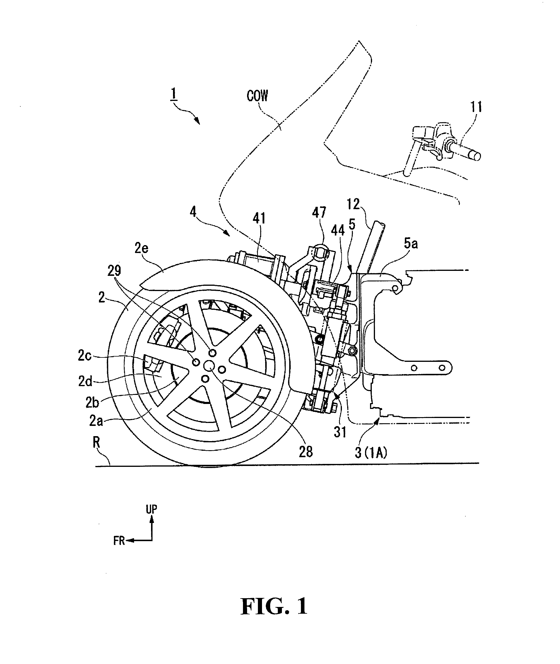 Rolling type vehicle